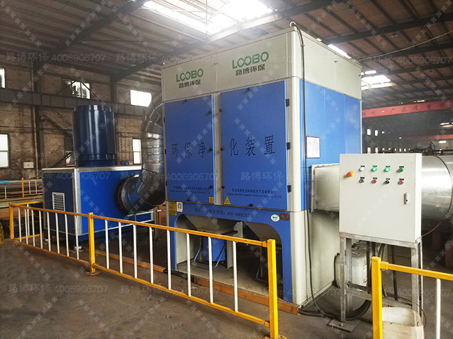 山東龍馬重工集團(tuán)等離子切割除塵項目完美竣工