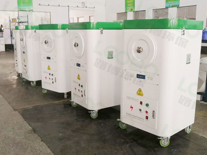 路博環(huán)保新一批移動(dòng)式焊煙凈化器按期交貨