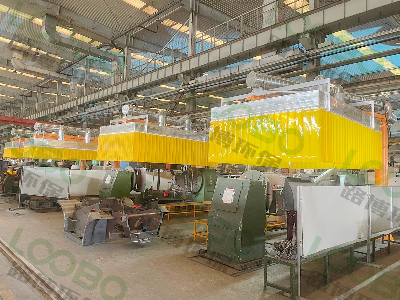 安徽某重型工程機(jī)械企業(yè)-大噸位車架焊接煙塵收集項目竣工驗收 (3).jpg