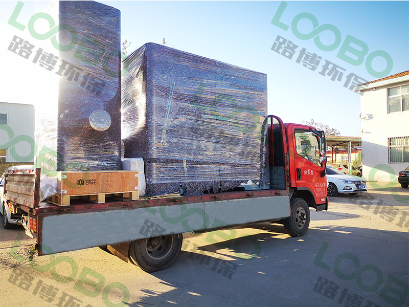 濾筒除塵一體機(jī)發(fā)貨湖南，助力環(huán)保，我們從未松懈